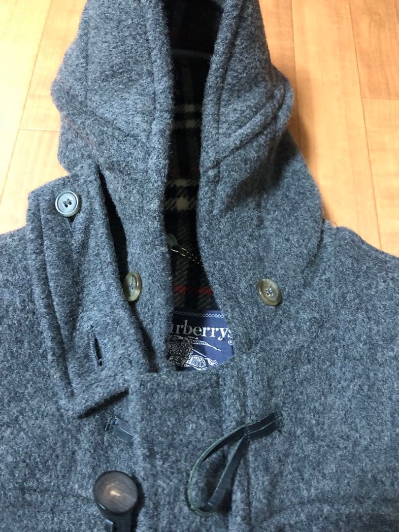 BURBERRYS バーバリー ダッフルコート 英国製　グレー