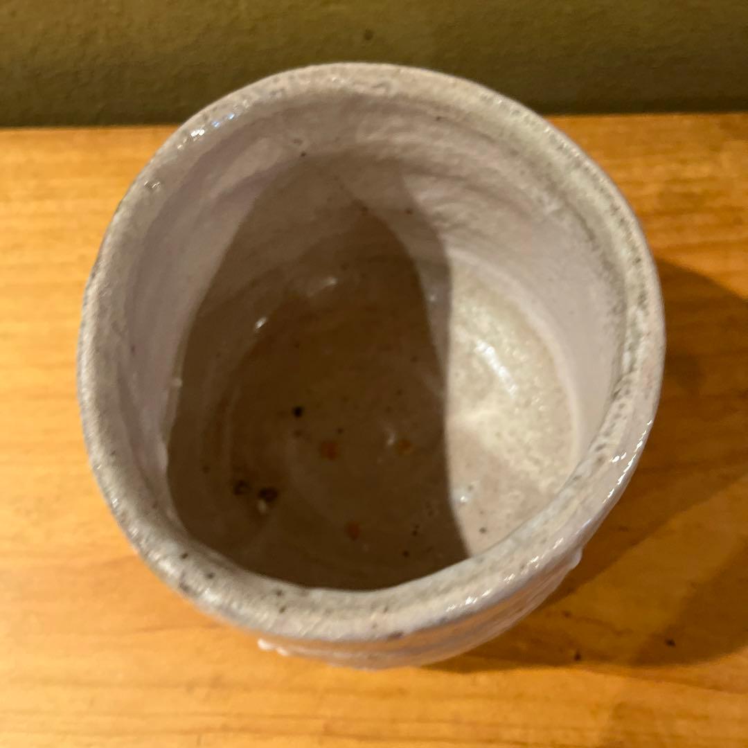 辻村塊　　志野茶碗