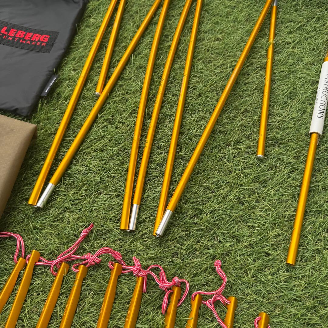 美品　ヒルバーグ アクト 純正フットプリント付き　Akto サンド