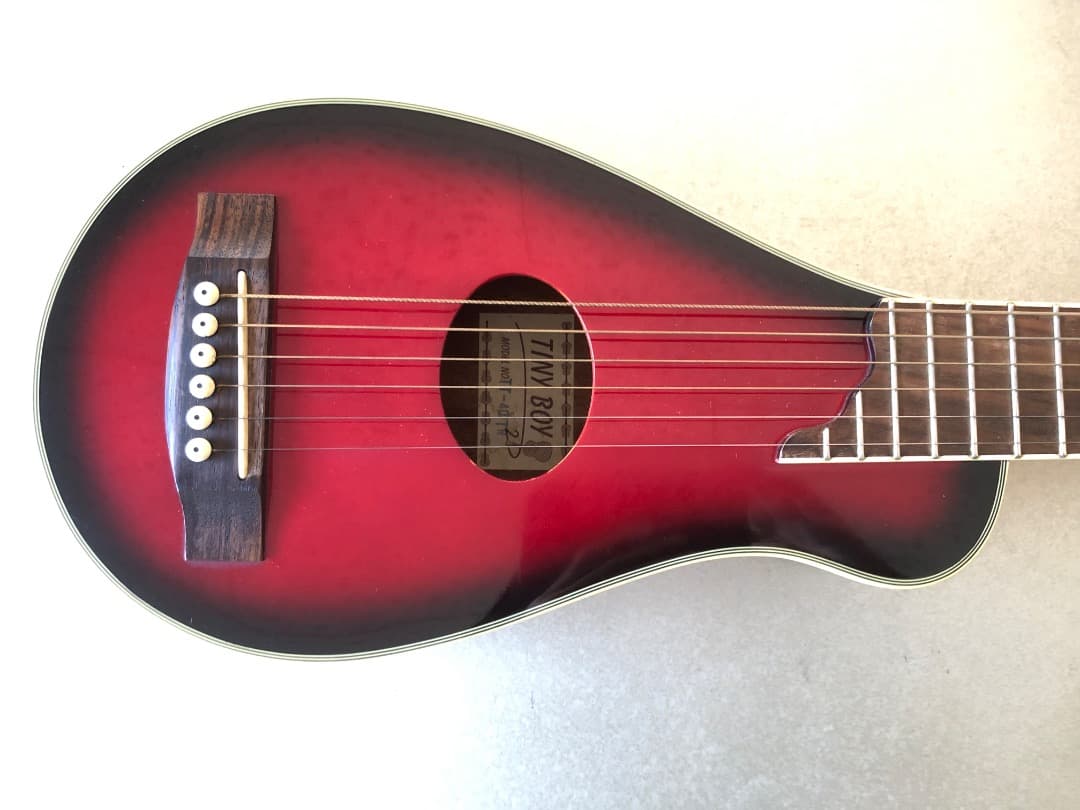 タイニーボーイ TINY BOY TT-40TR トラベルギター 値下げました。
