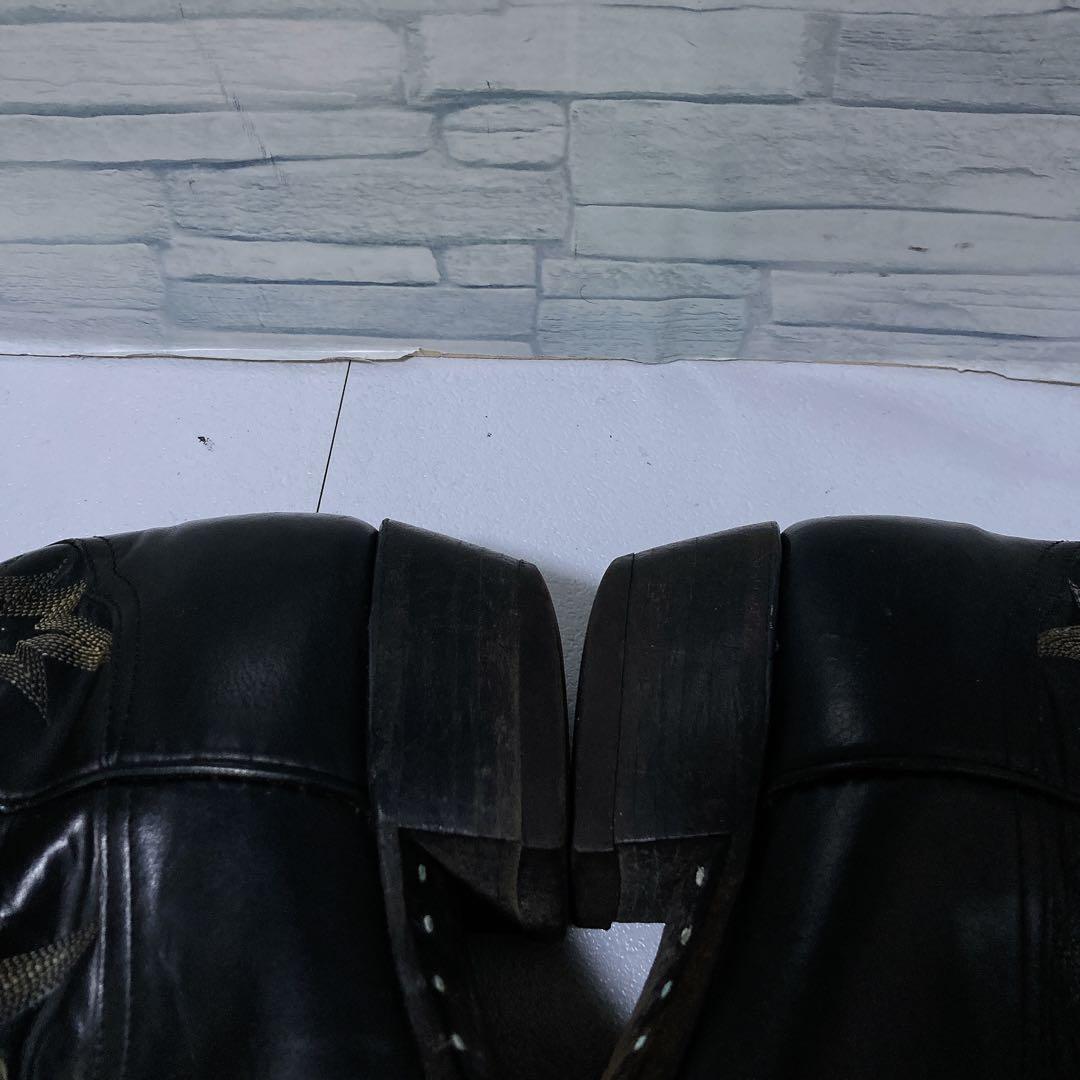 トニーラマ ウエスタンブーツ カウボーイ 10D 本革 USA ブラック 黒