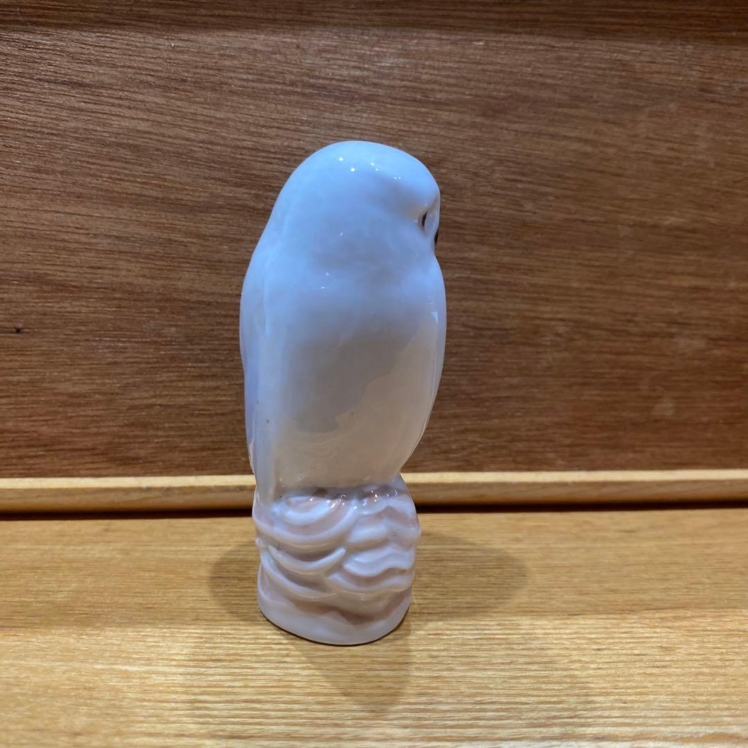 ★美品・幸運のホクロ★ ロイヤルコペンハーゲン置物　フィギュリン　フクロウ