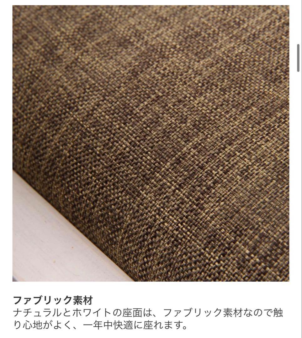 【美品】デスク チェア セット 折り畳み可能 フォールディング ホワイト 木製