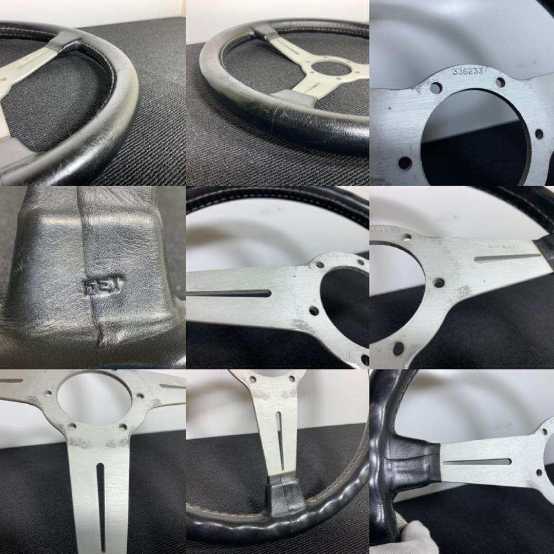 ナルディ クラシック ブラックレザー ステアリング 36パイ FET正規品