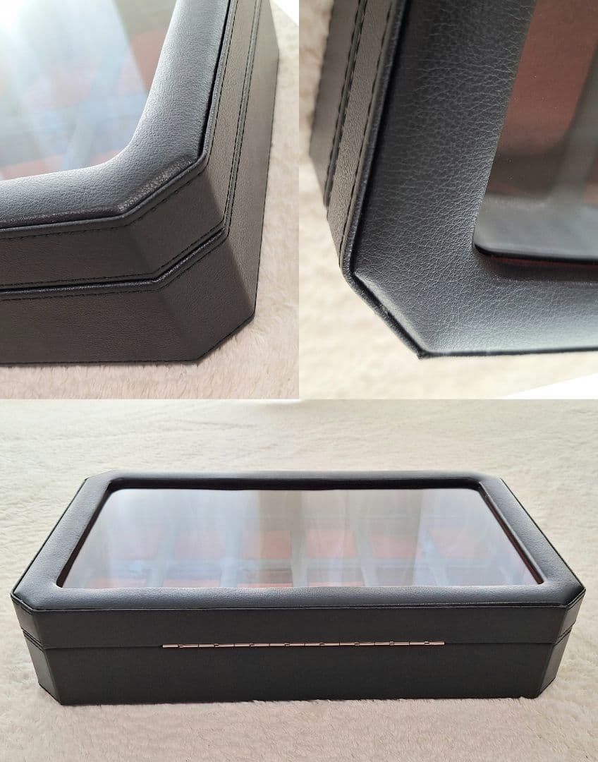 ROTHWELL　腕時計ケース　12スロット　コレクションケース　黒　未使用高級