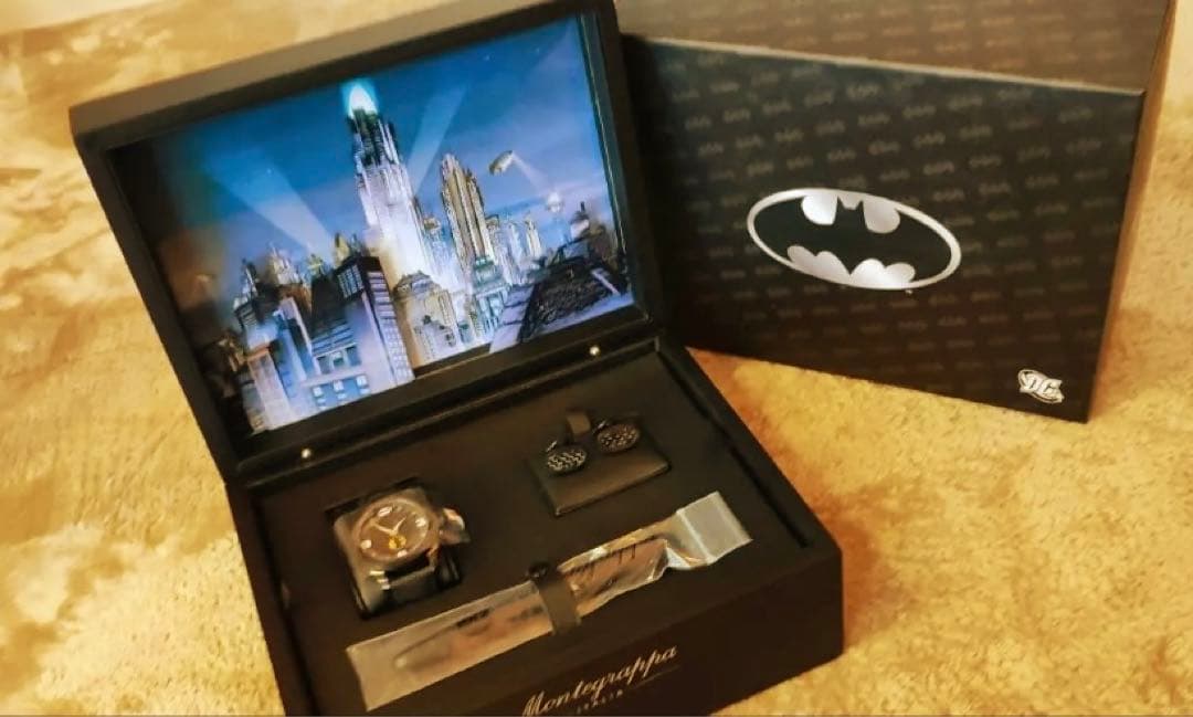 【現品限り】全世界500個限定品 モンテグラッパ バットマンボックスセット