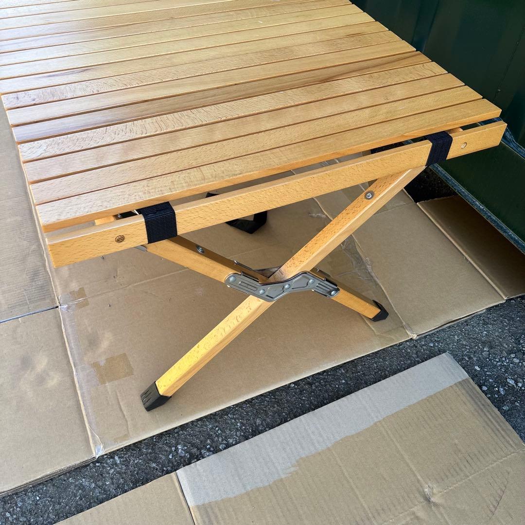 Curiace キュリアス ロールトップテーブル　ブナ　天然木　100cm