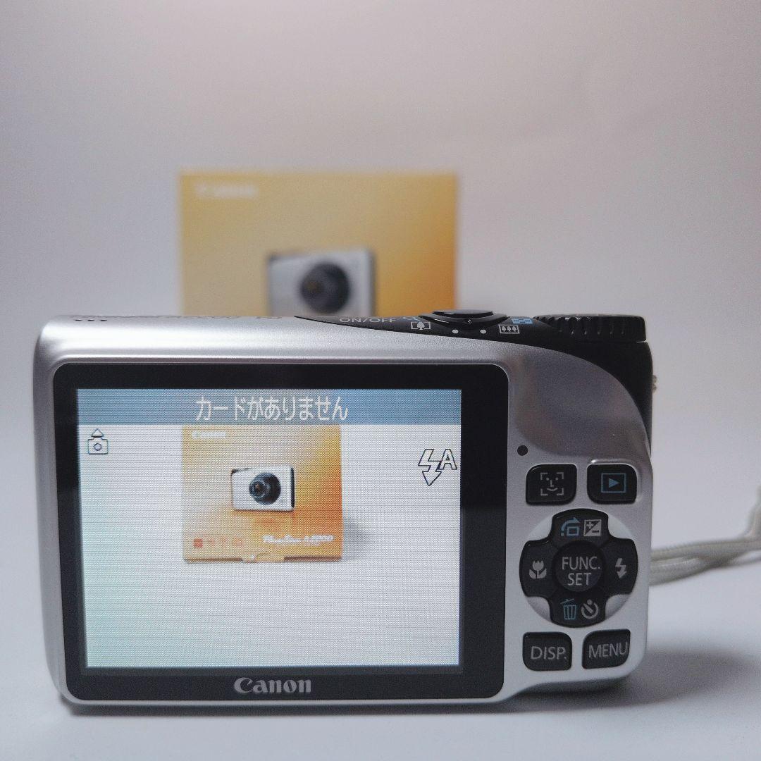 【極美品】Canon PowerShot A2200 シルバー PSA2200