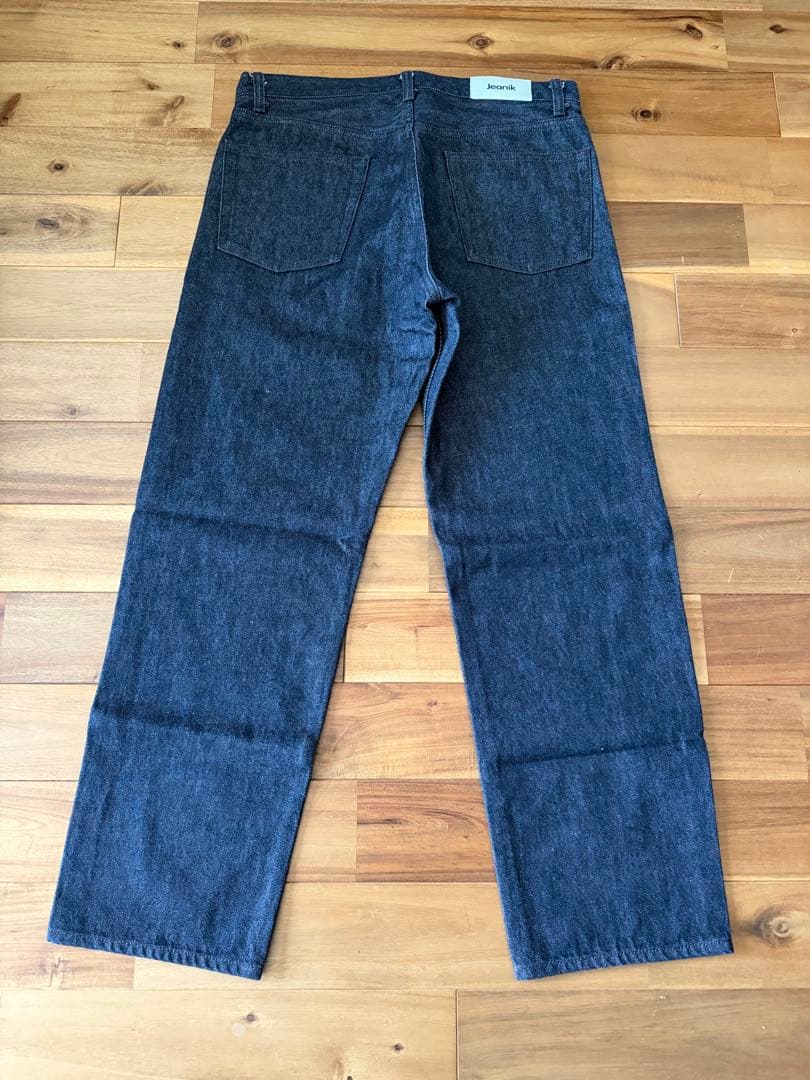 Jeanik × BEAMS F / 別注ブラックデニムジーンズ