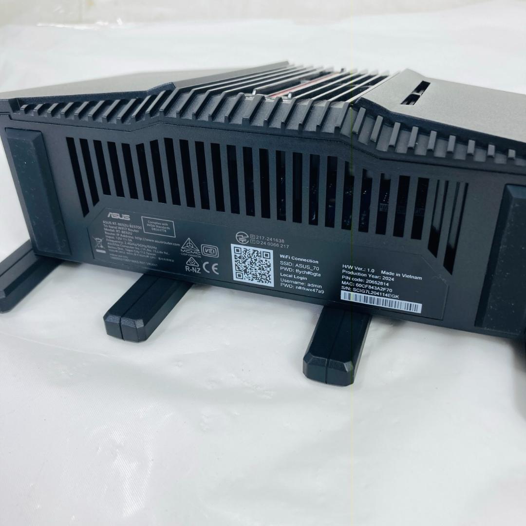 ほぼ新品 ASUS RT-BE92U 無線LANルーター