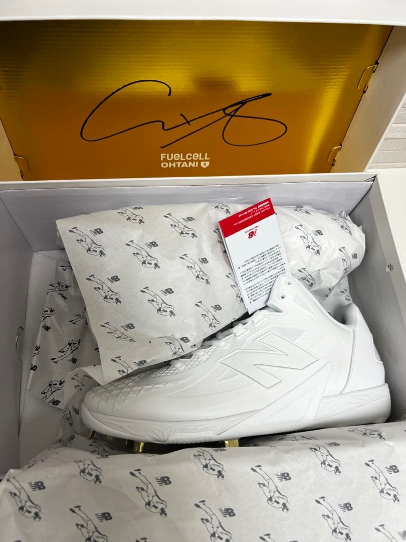 New Balance MSHOAW1 ホワイト 27.5cm 2E 大谷翔平