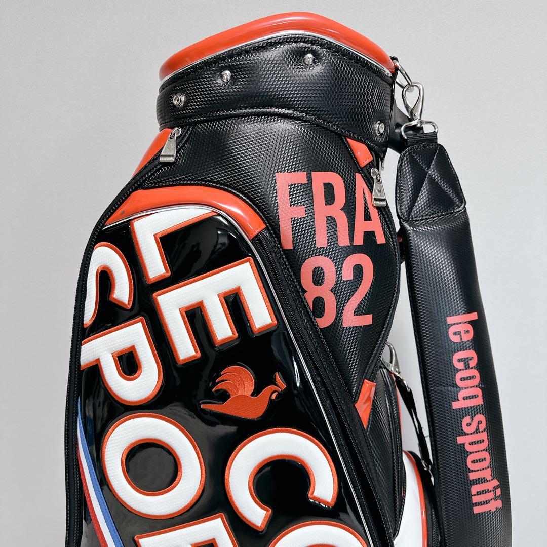 未使用級 le coq sportif ルコック キャディバッグ ゴルフ 男性