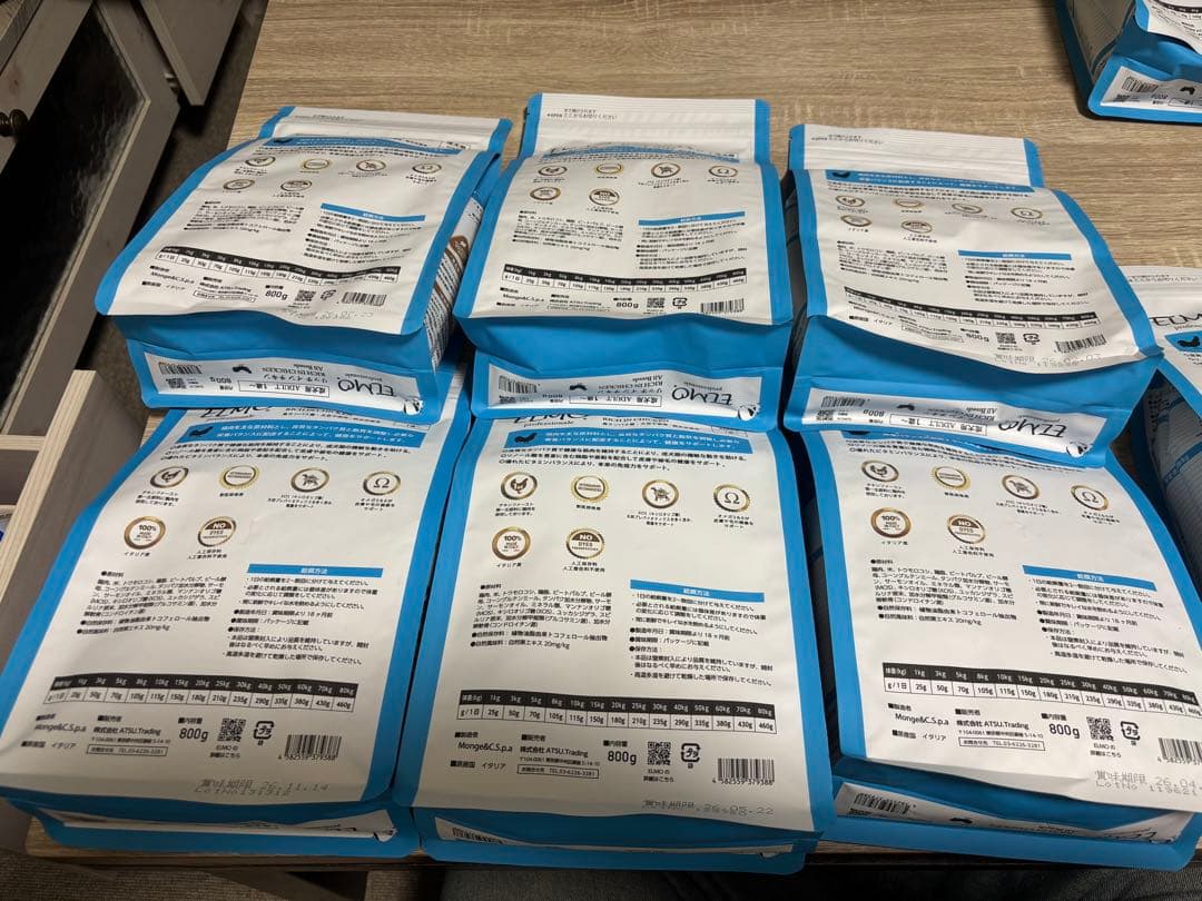 未開封 エルモドッグフード 成犬用 定価￥43.032→￥19.200