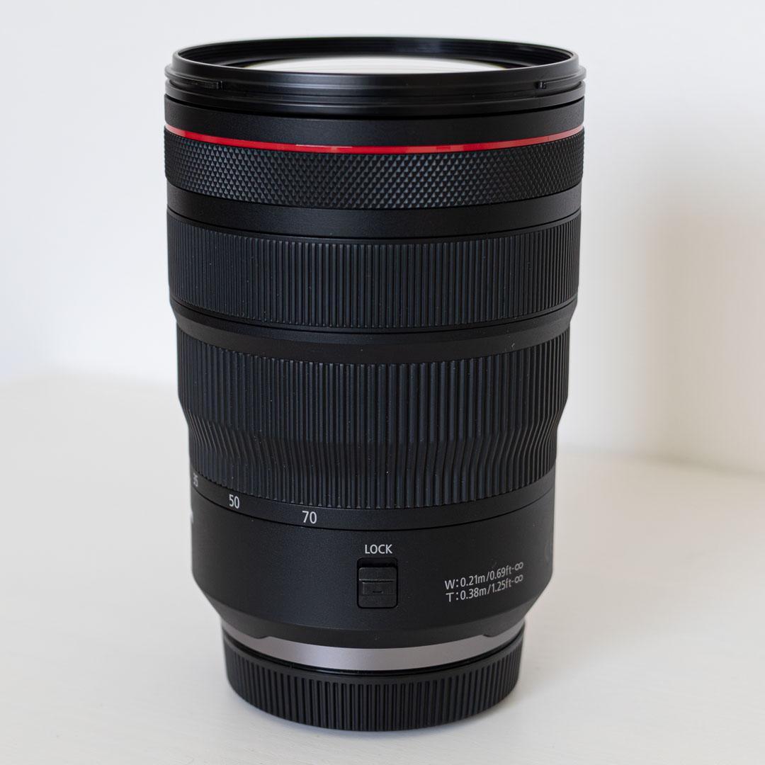 Canon RF24-70mm F2.8L IS USM レンズ保護フィルター付