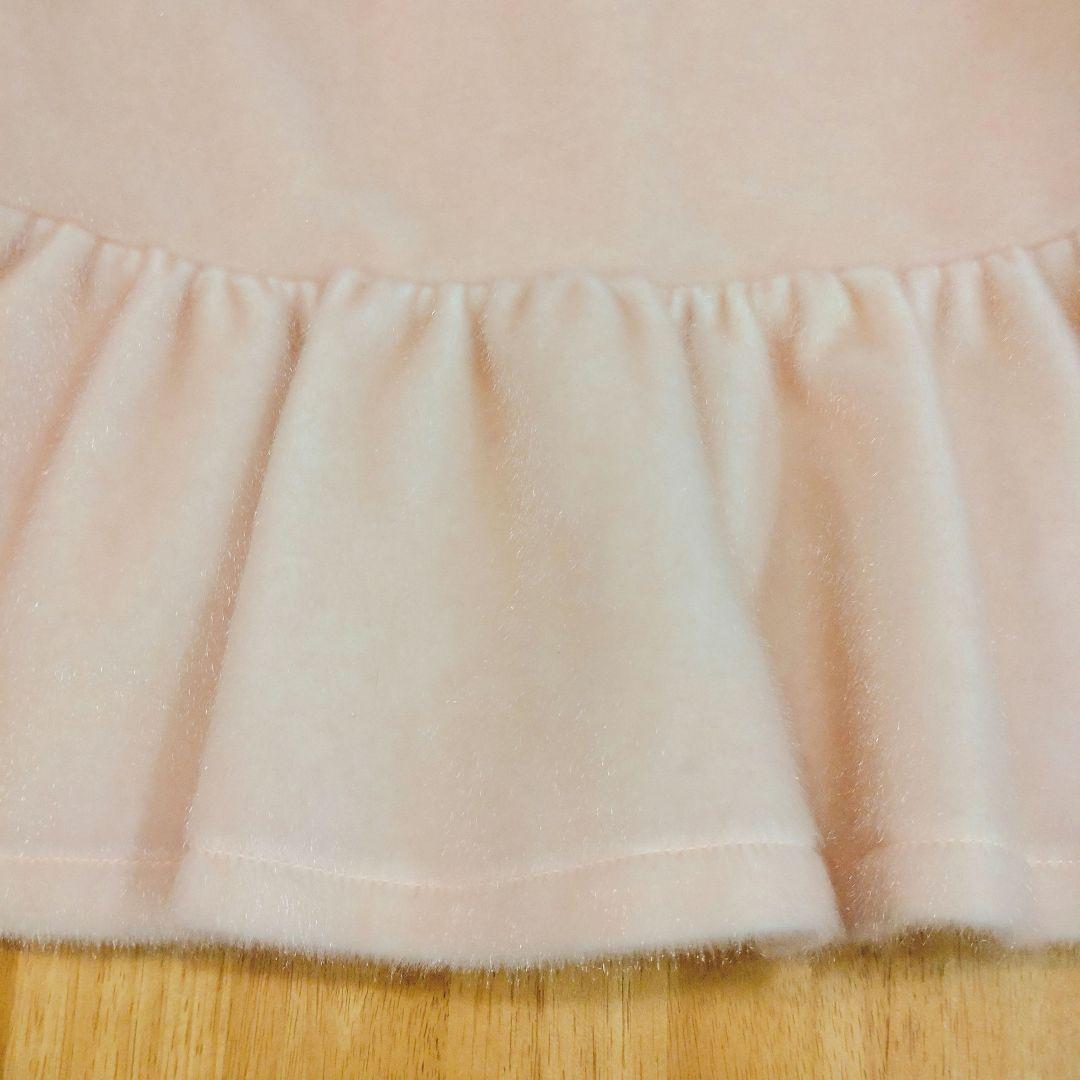 【美品】bibiy. ビビィ　ペプラムカーディガン ピンク M カットソー　長袖