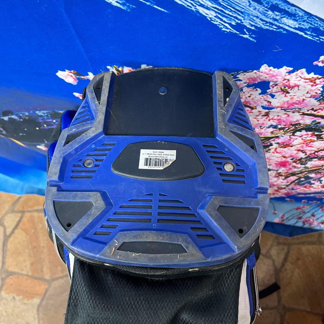 寶BT-1064 SRIXON スタンドキャディバッグ ブルーブラック