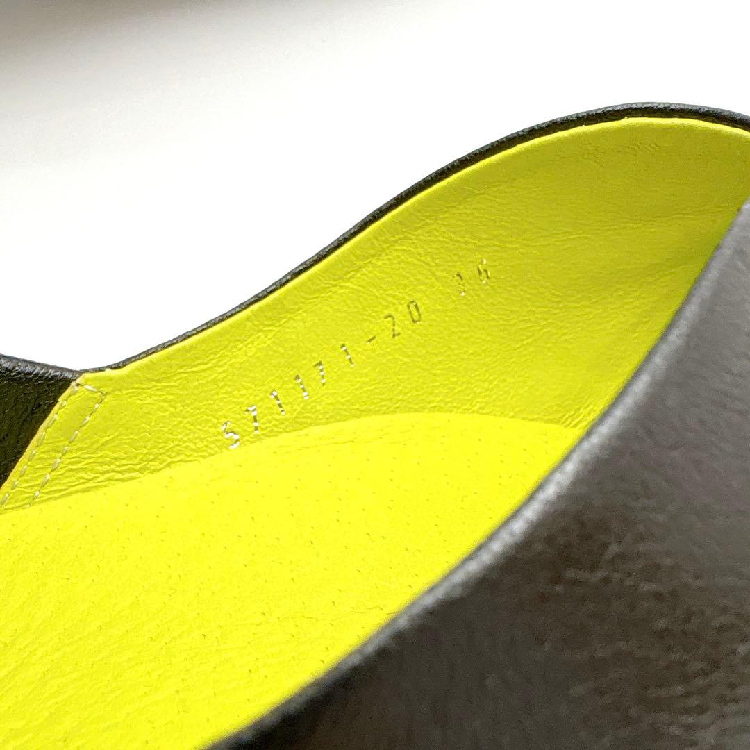 MANA　ふかふかバブーシュ　レザーパンプス　３６　ブラック