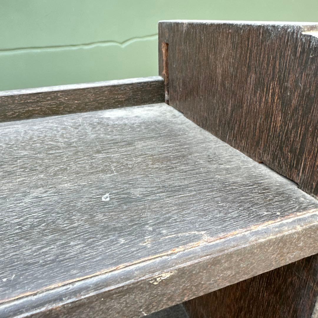 ほとんど送料‼️ヴィンテージ　杭どめ　書棚　棚ディスプレイに！シューズラックに！