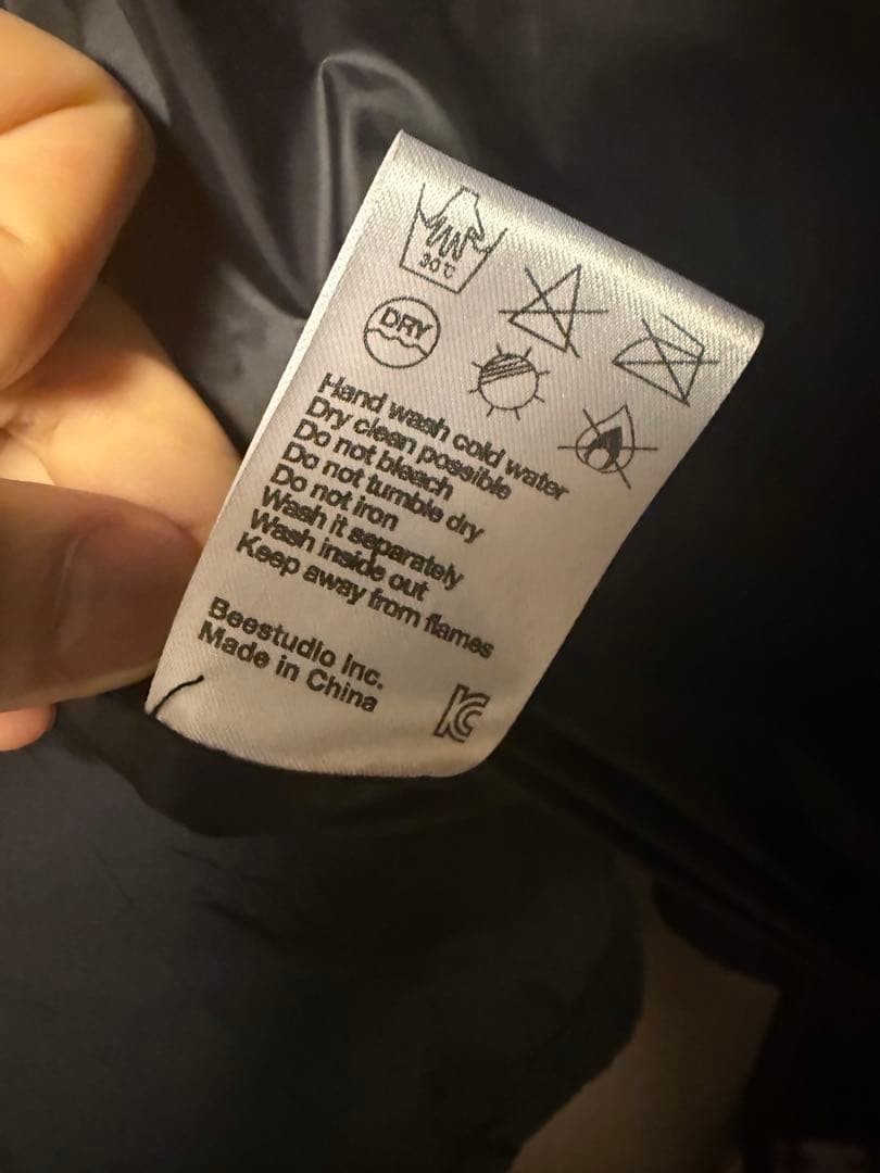 【COLN】cosmic puffer jacket Lサイズ 中綿ジャケット