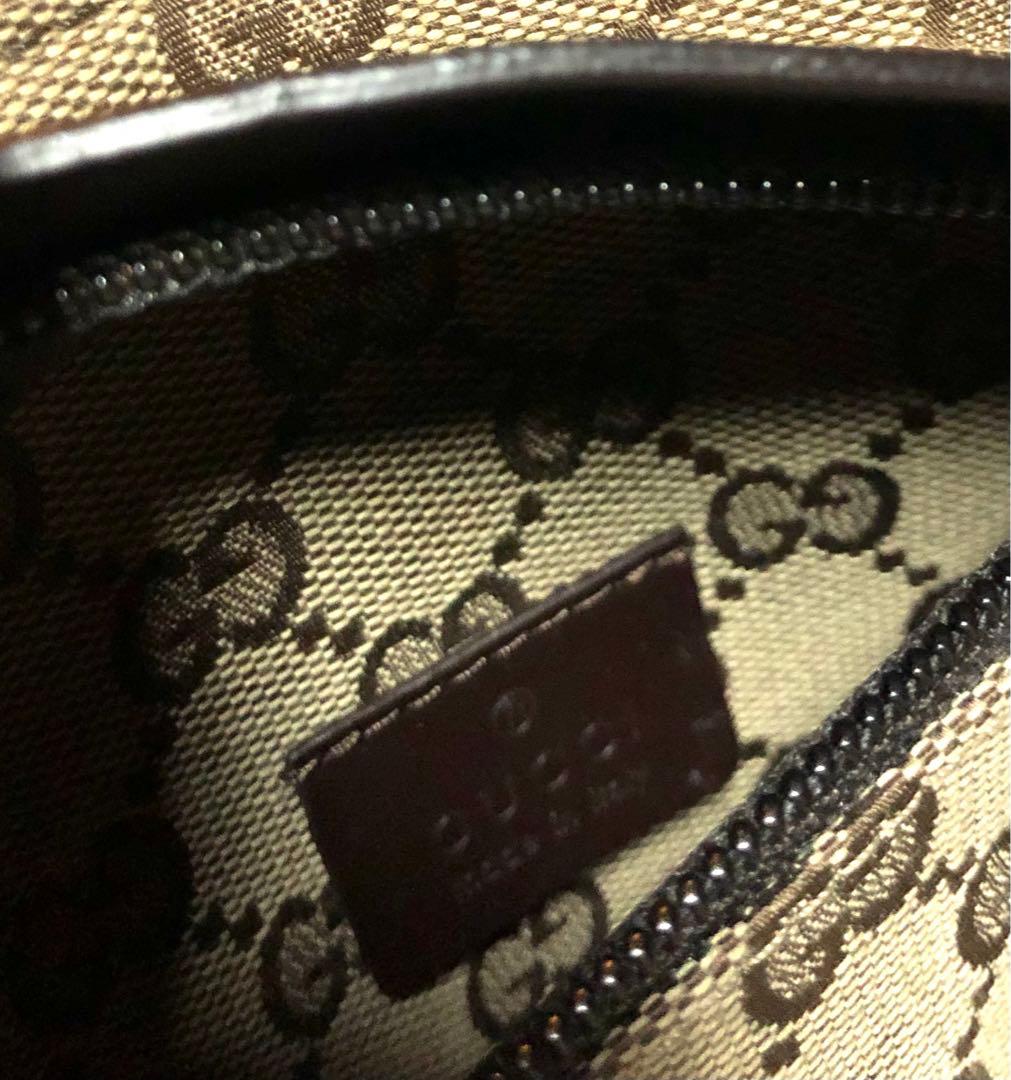 美品未使用GUCCI ☆GGシマレーザーパターン ☆ウエストポーチ