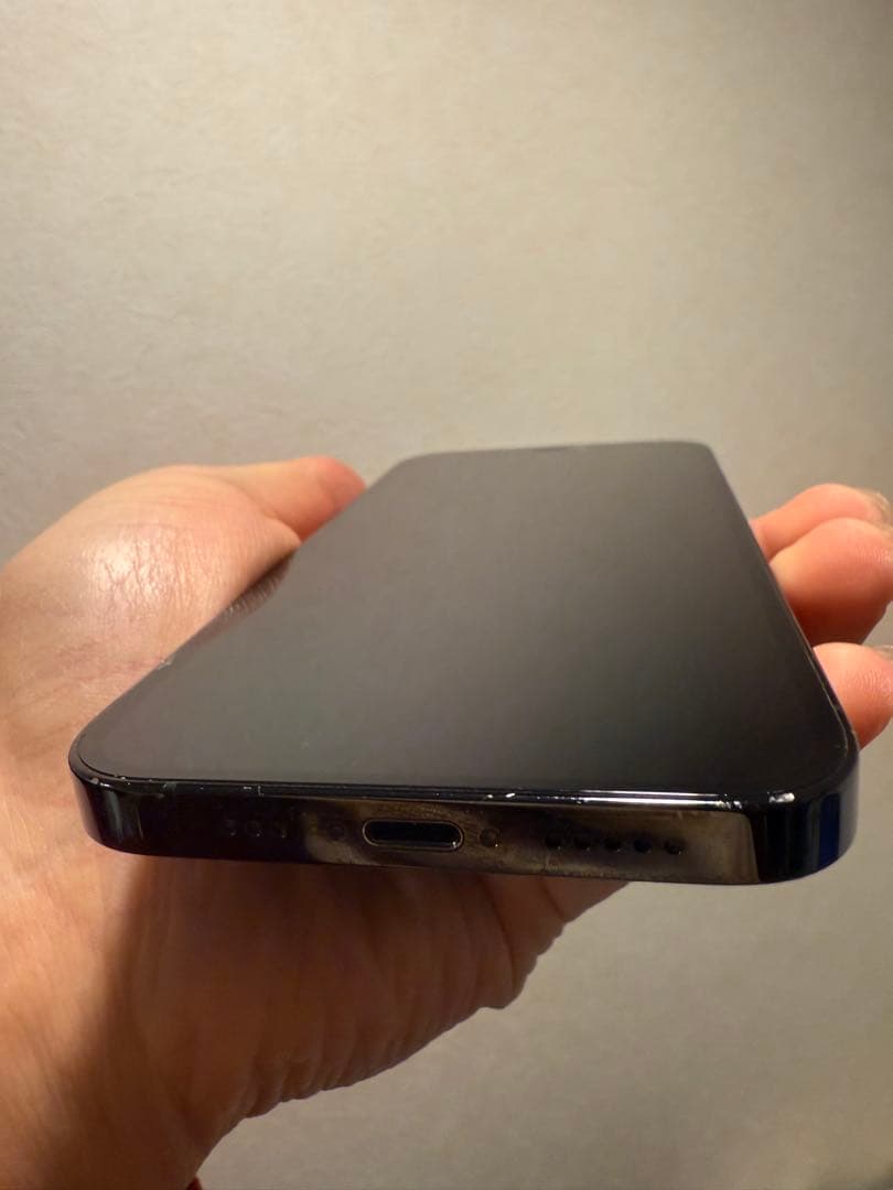 iPhone12Pro 256GB パシフィックブルー 新品充電ケーブル付き美品