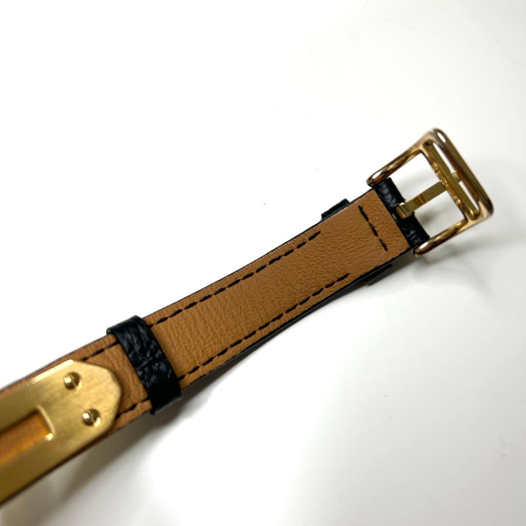 HERMES エルメス ケリーウォッチ ダイヤベゼル レディース腕時計 クオーツ