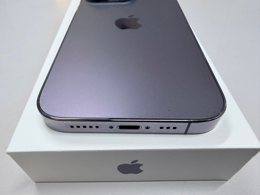 iPhone 14 Pro 256GB ディープパープル 小傷あり 本体