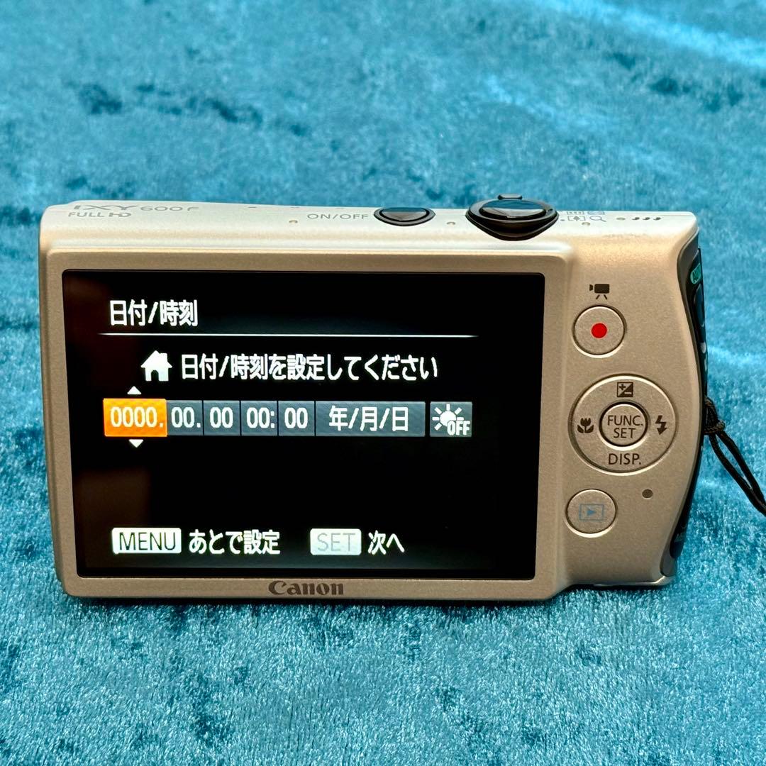 Canon IXY 600F キャノン コンパクトデジタルカメラ