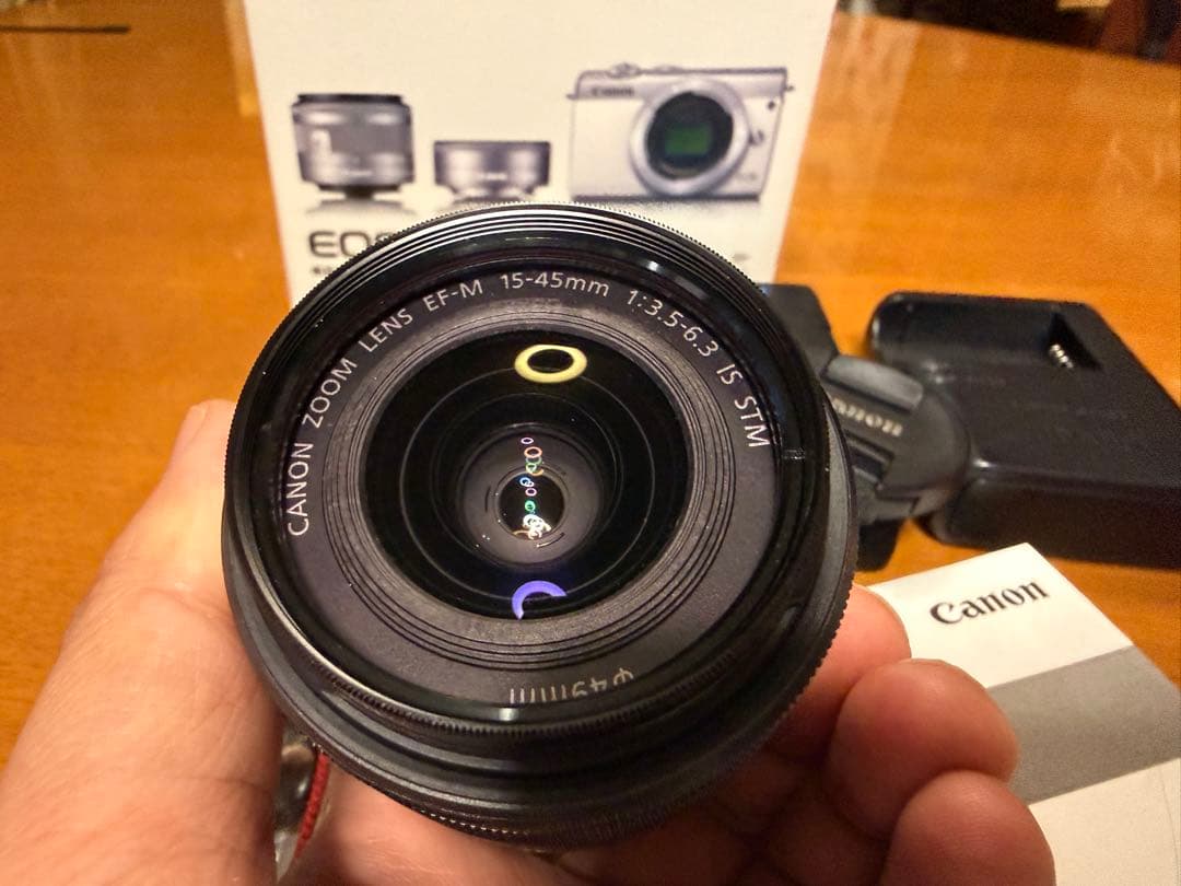 canon eos m100 ダブルレンズキット