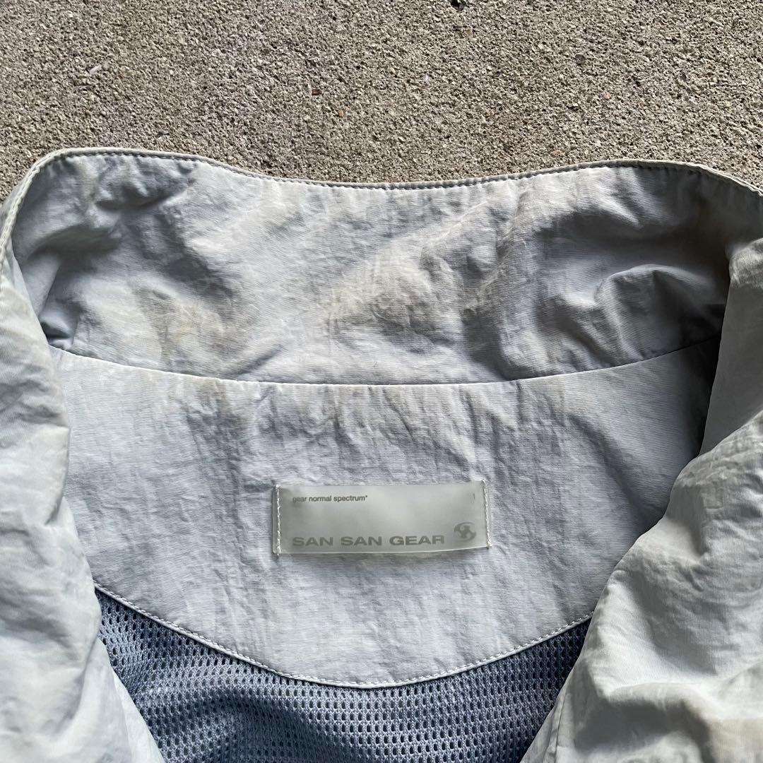 ジャケット・アウター SANSANGEAR SLASH ZIPPER JACKET 24ss