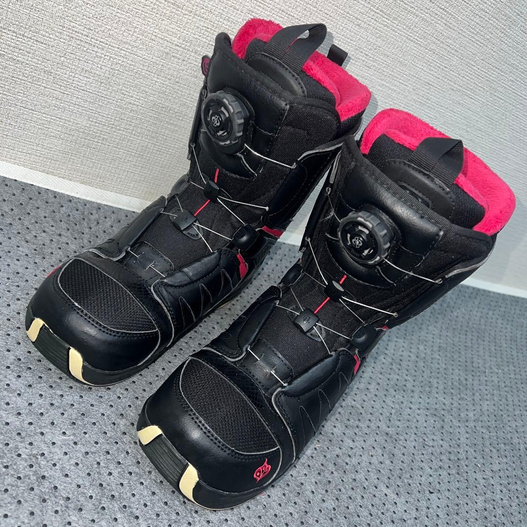 7-8回着用レディース23cm SALOMON PEARL BOAブーツ