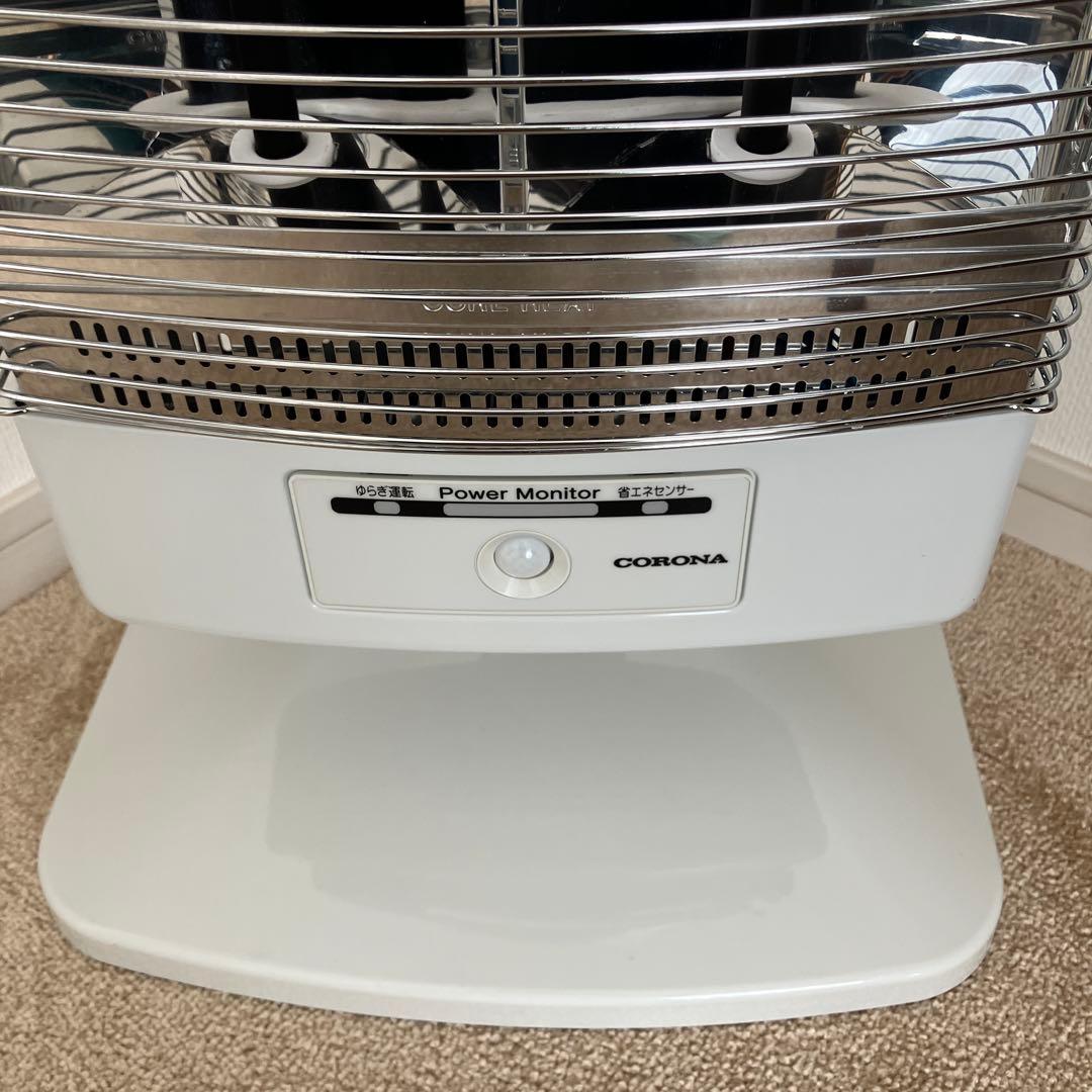 【コロナ】遠赤外線ヒーター コアヒート ホワイト CH-1220R-W/取説あり