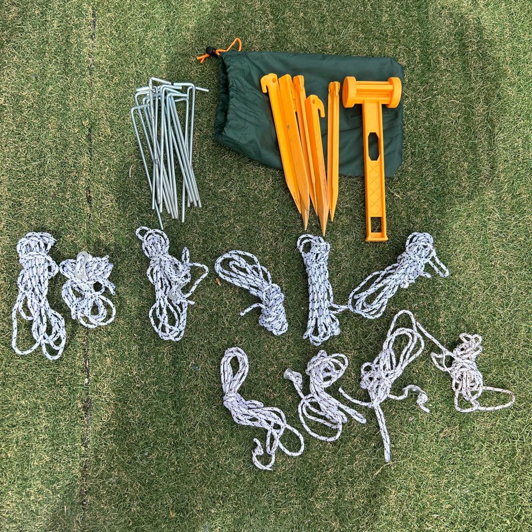 美品【訳あり】B.Cクロスドーム270 マット　コールマン