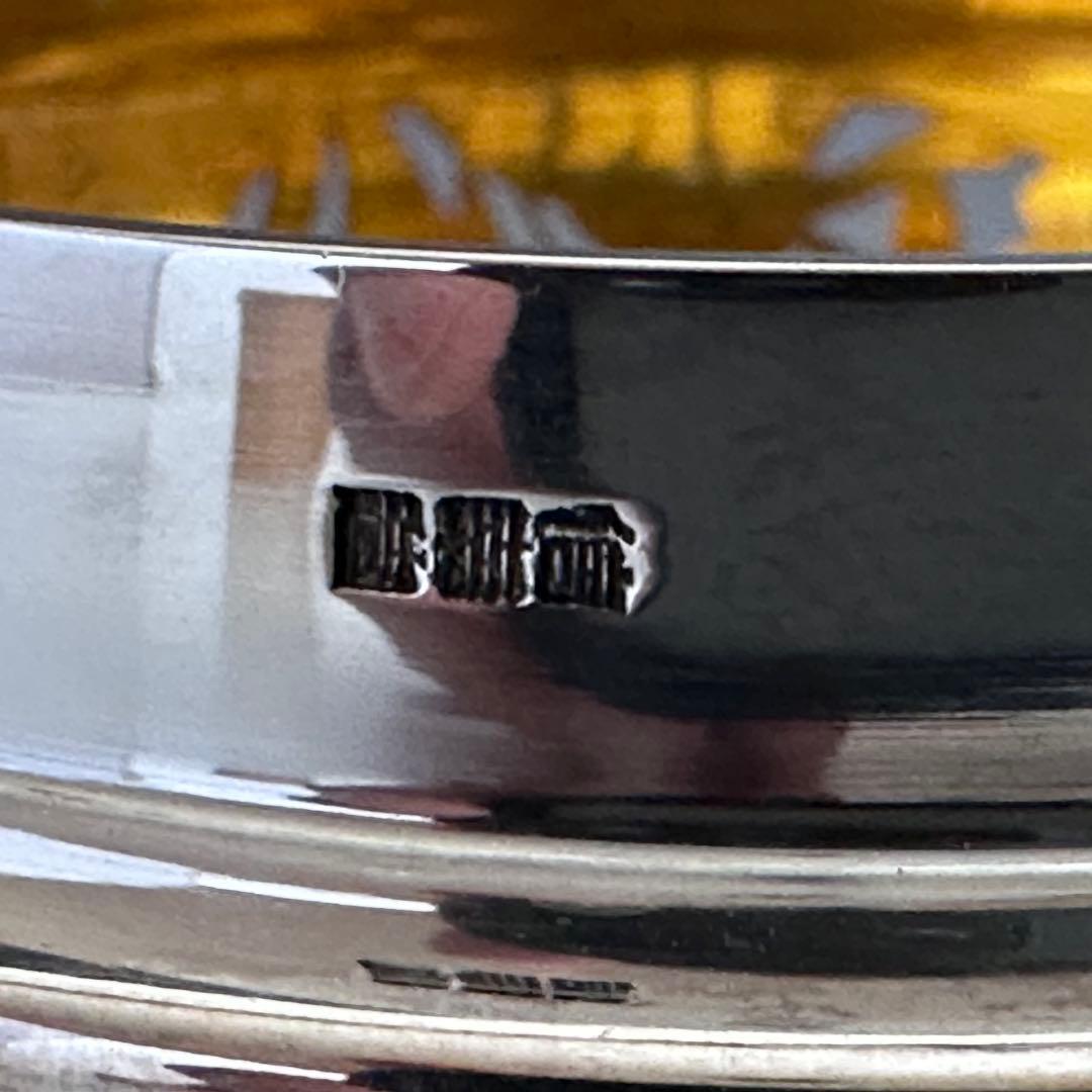 工芸品　赤絵　四君子図　香炉　五代　三浦竹泉　二重箱　信幸造純銀火舎　付　京焼