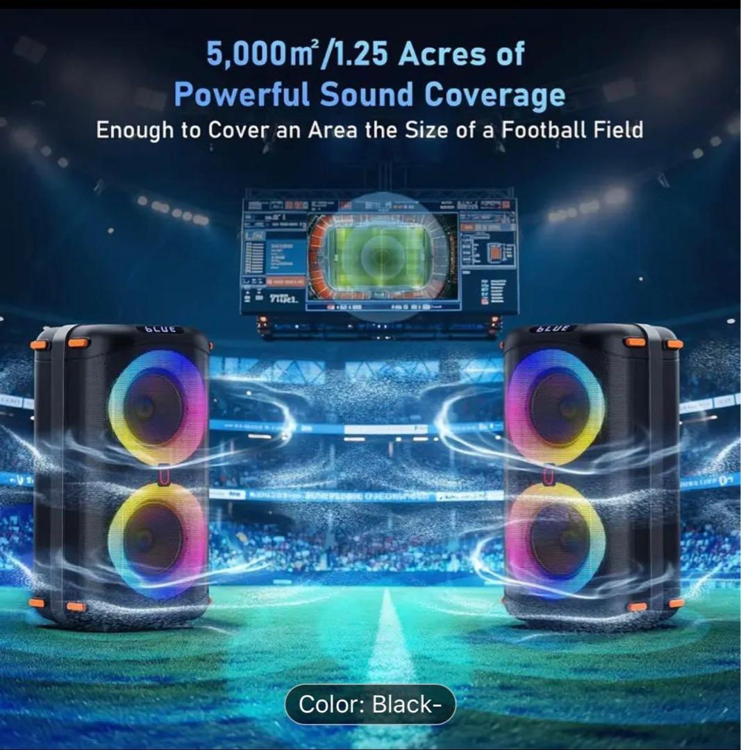 防水Bluetoothワイヤレススピーカー、JYX PARTYBOXの新製品