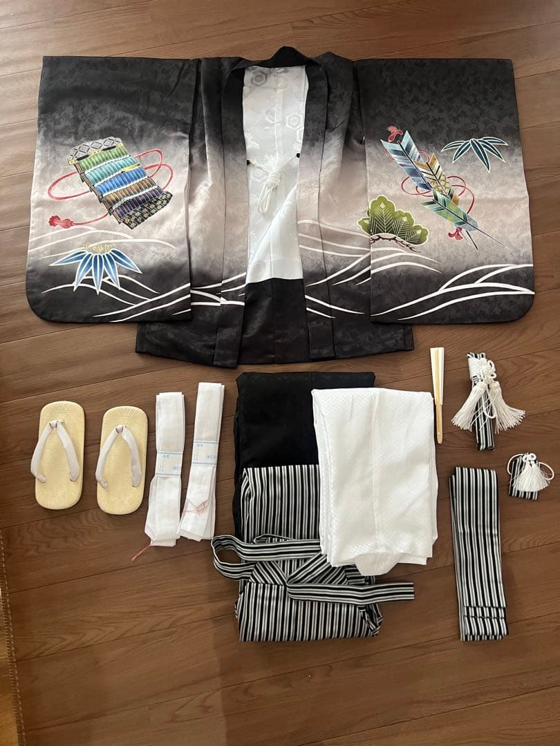 七五三　袴　兜　男の子