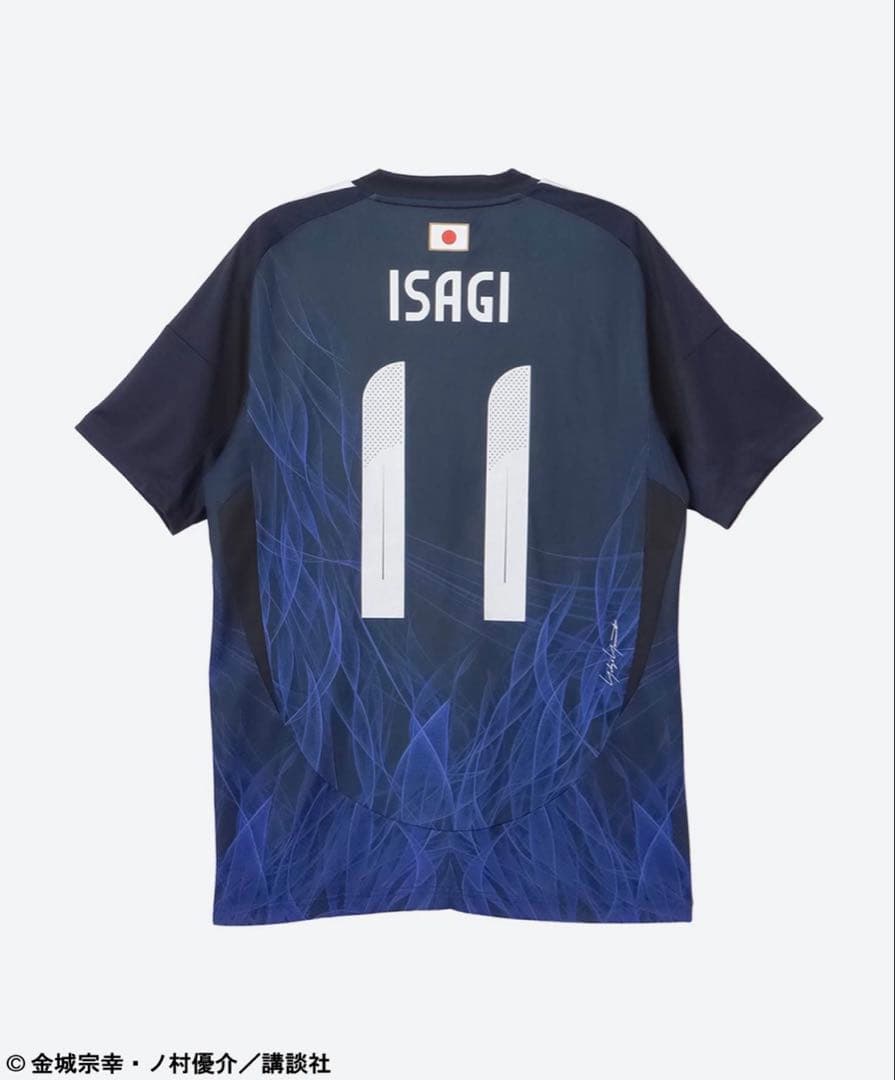日本代表ユニフォームカスタマイズ 潔 世一 ブルーロック×三越伊勢丹 Lサイズ