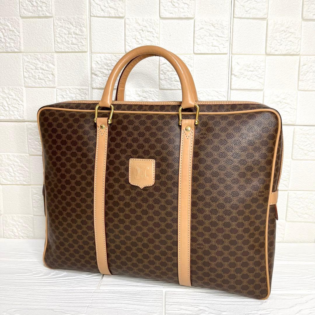 ✨極美品✨☘️CELINE ☘️✨ブリーフケース✨ビジネスバッグ✨PVCレザー✨