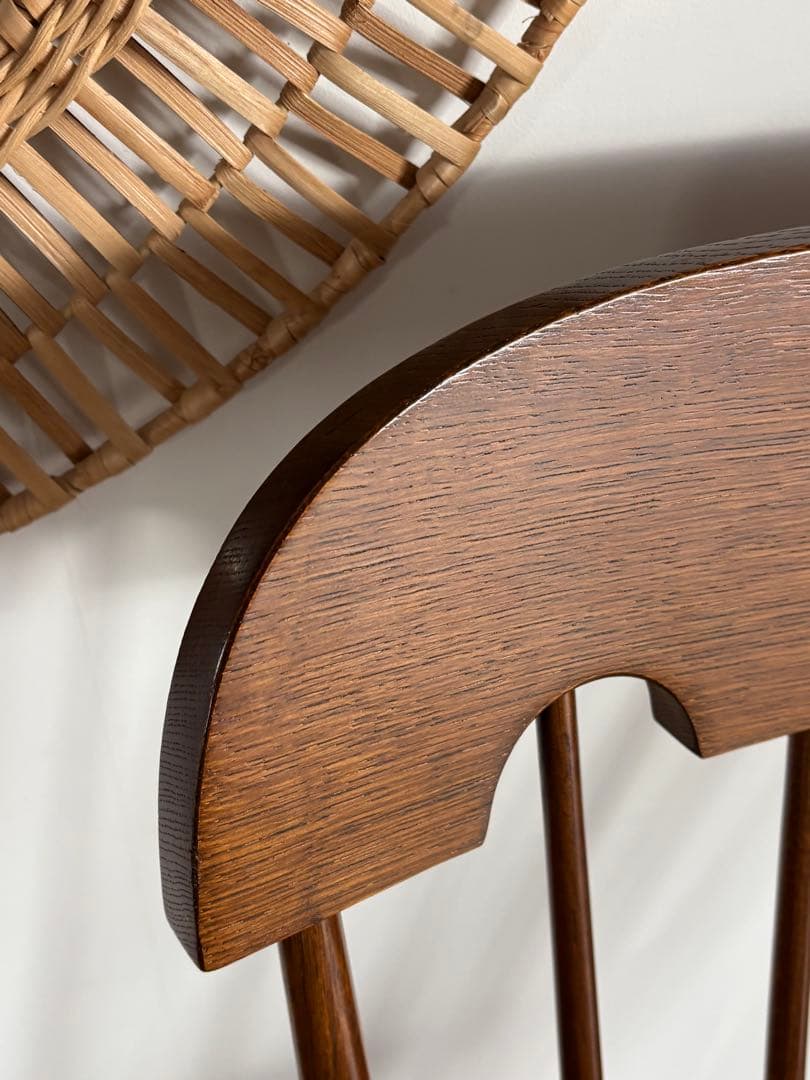 飛騨産業 キツツキマーク　木製　ロッキングチェア