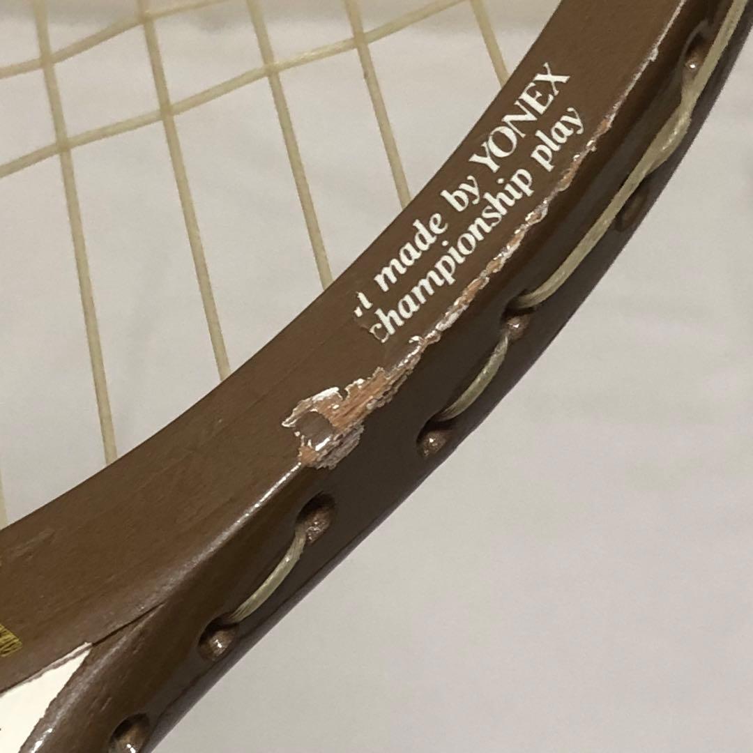 送料込★良品★ビンテージ バドミントンラケット YONEX KAWASAKI