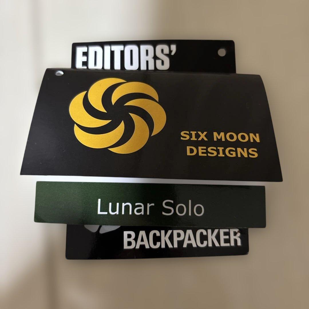 Six Moon Designs ルナソロ2024年式ポール付シーム済