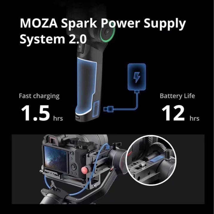 MOZA Aircross 2 スタビライザー ジンバル カメラ専用