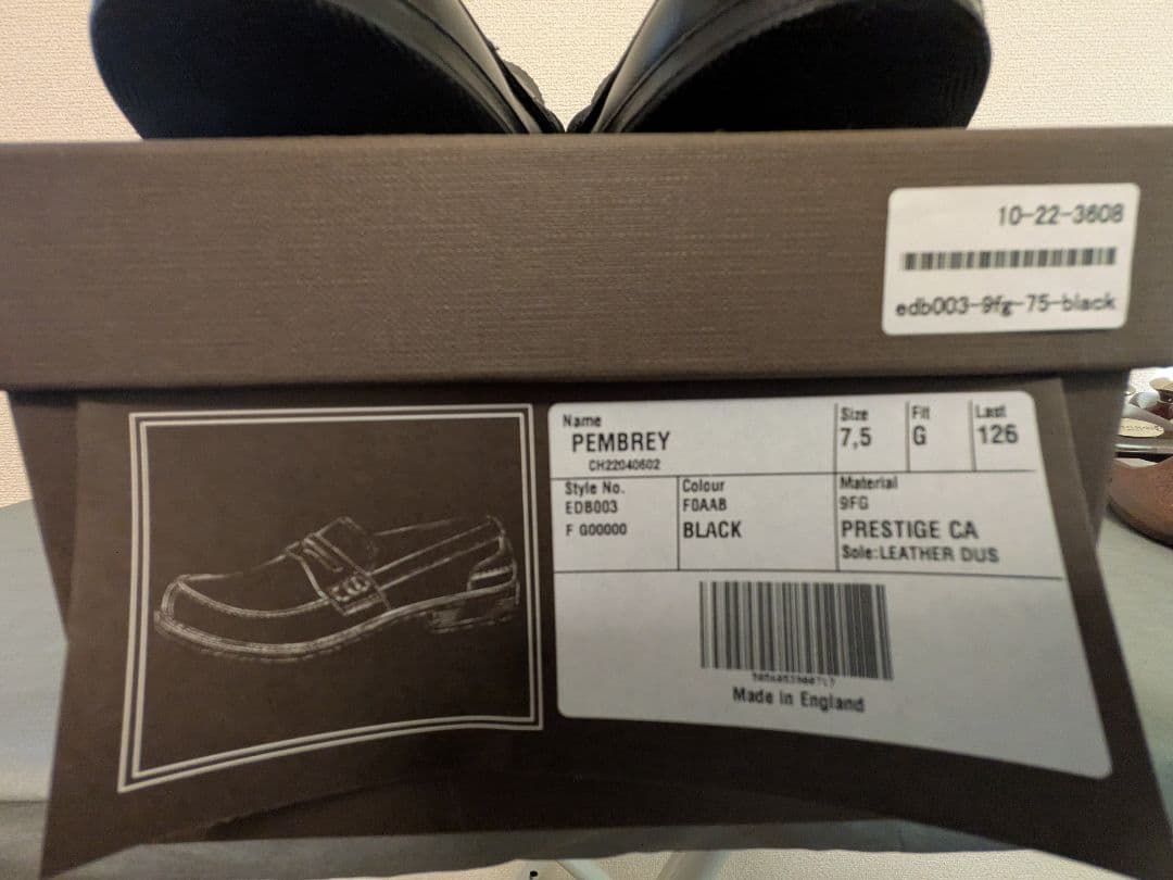 Church's Pembrey 75G126 カーフ