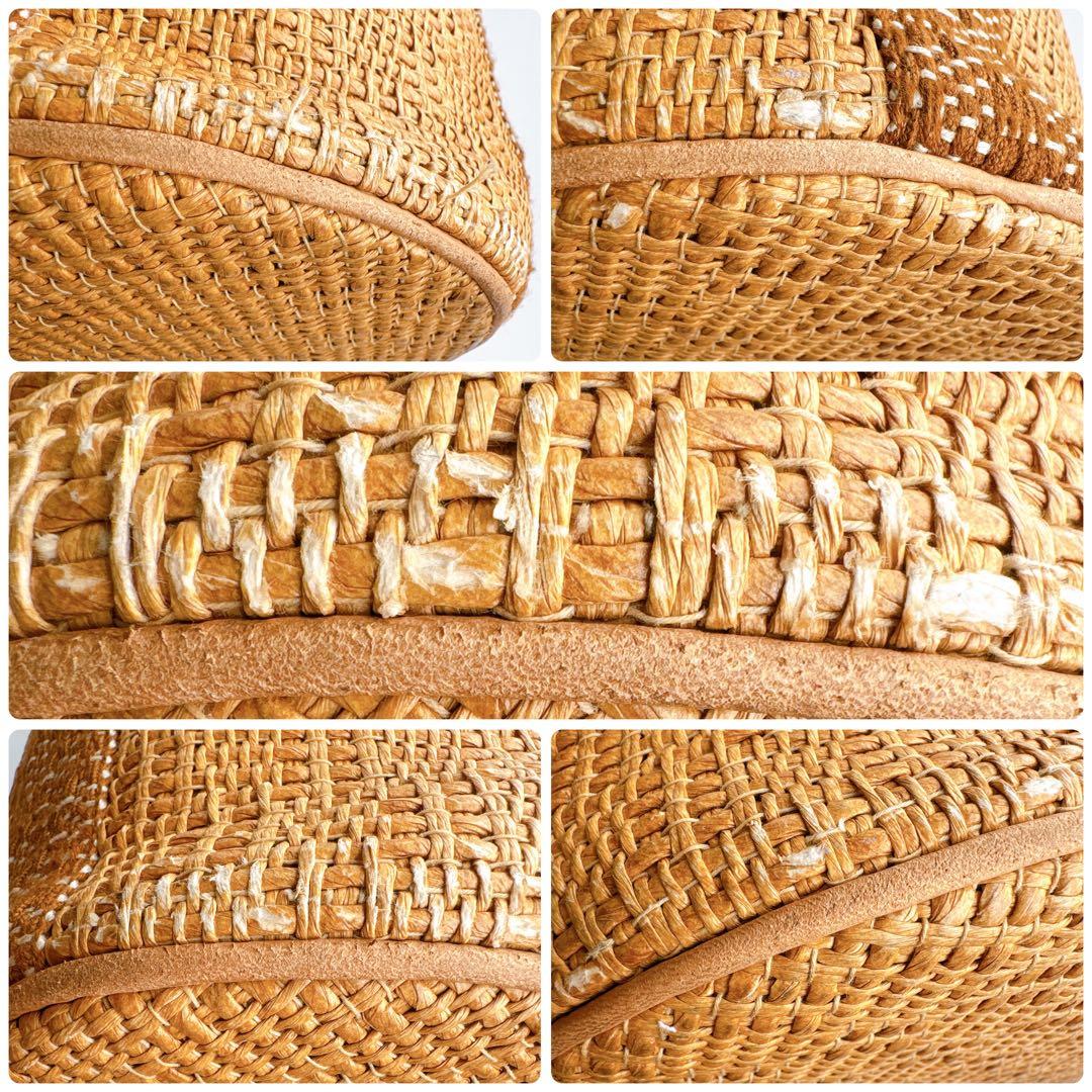 エルメス タムール カゴ バケット ワンショルダー ハンド トート バッグ