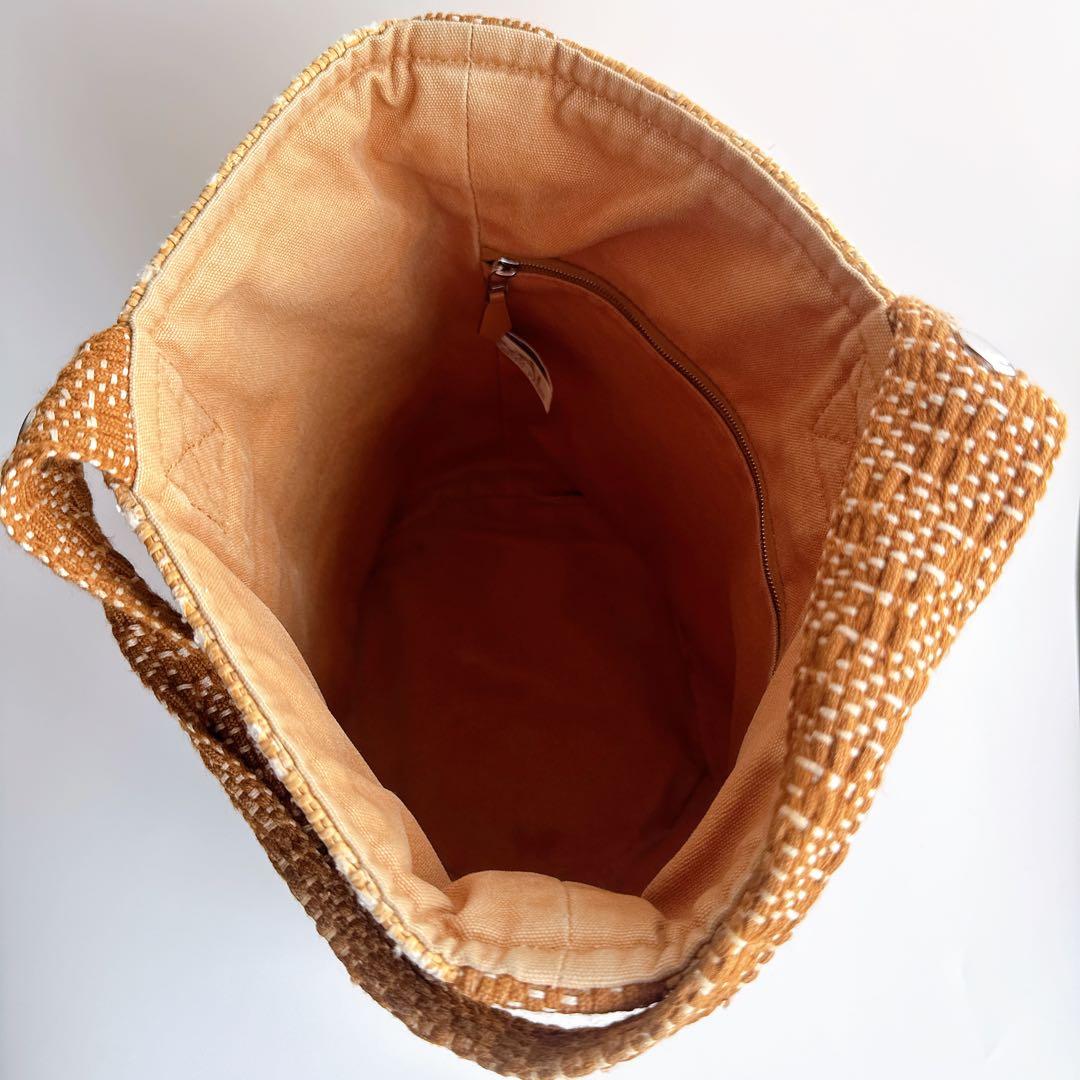 エルメス タムール カゴ バケット ワンショルダー ハンド トート バッグ