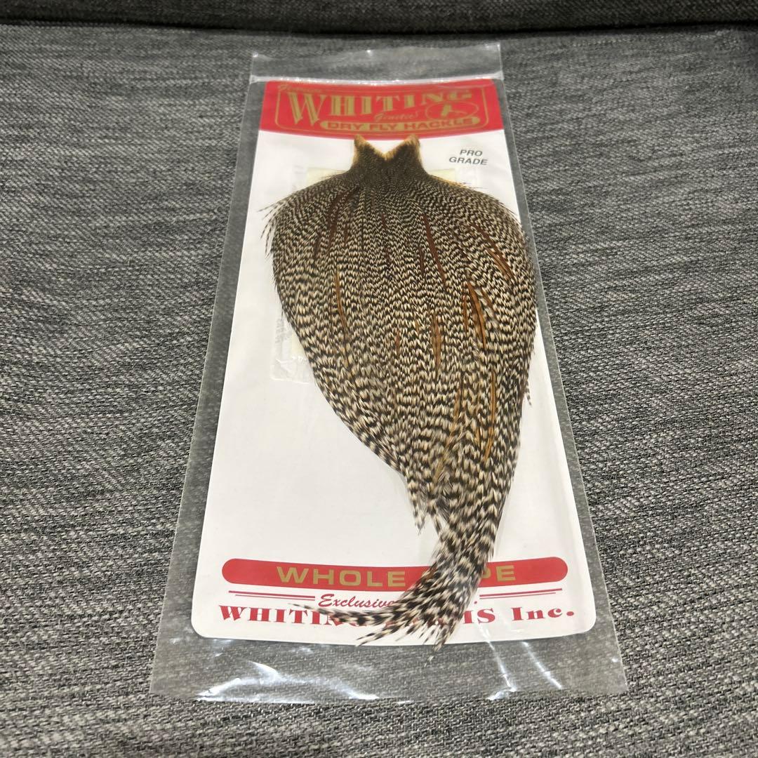 最終価格♡WHITING ホワイティング　ドライフライハックル　クリー