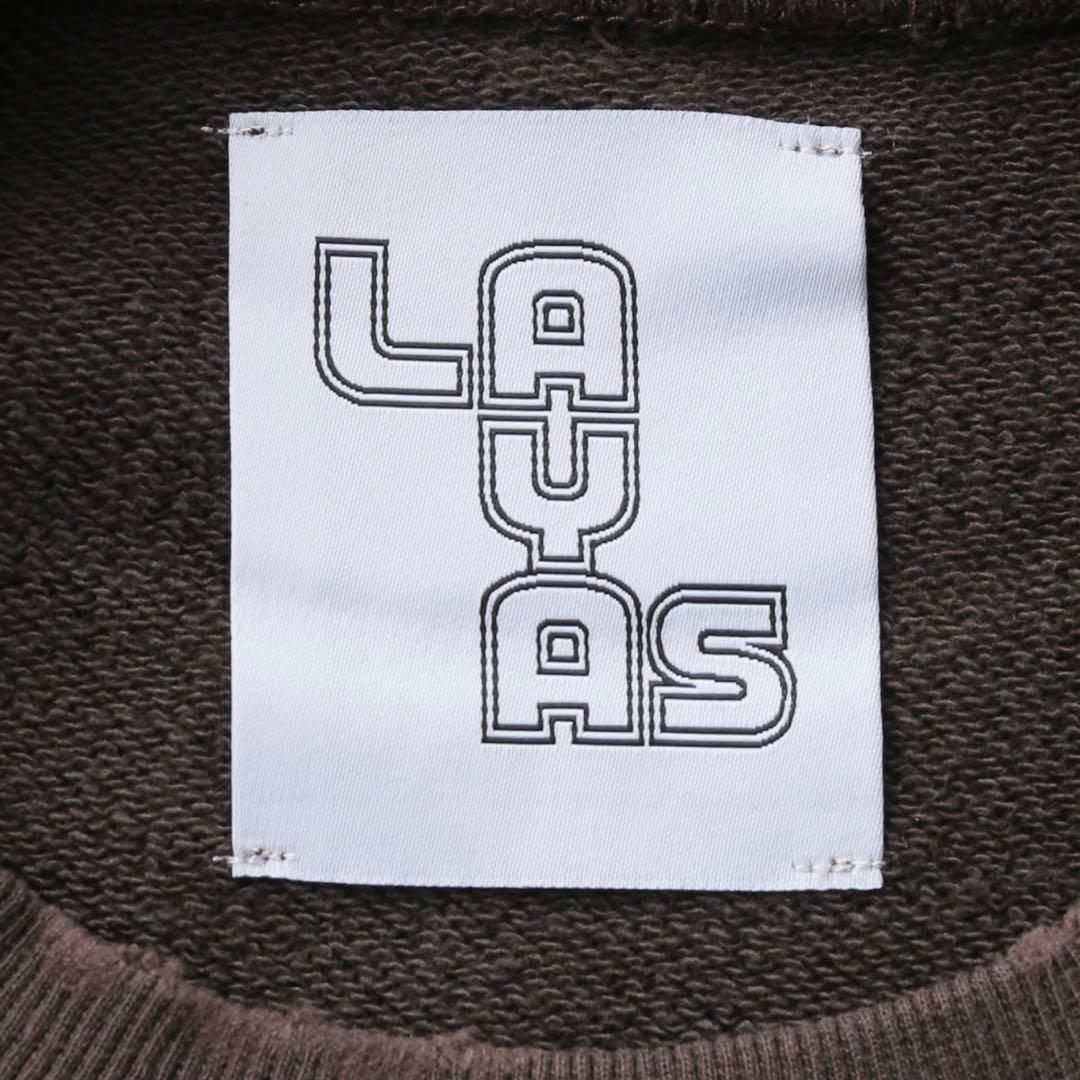 LAYAS/レイヤーズ　ダメージフウスウェット　ブラウン