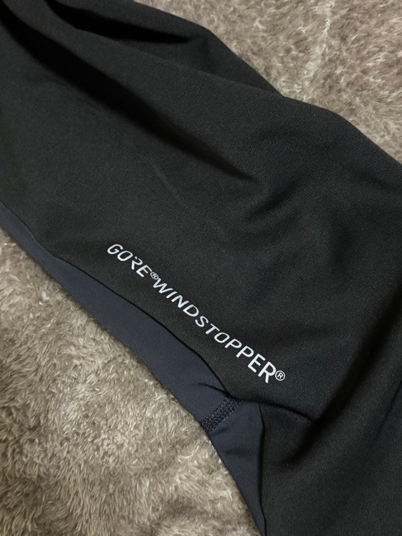 GORE ウィンドストッパー機能付き ビブタイツ 裏起毛 Sサイズ