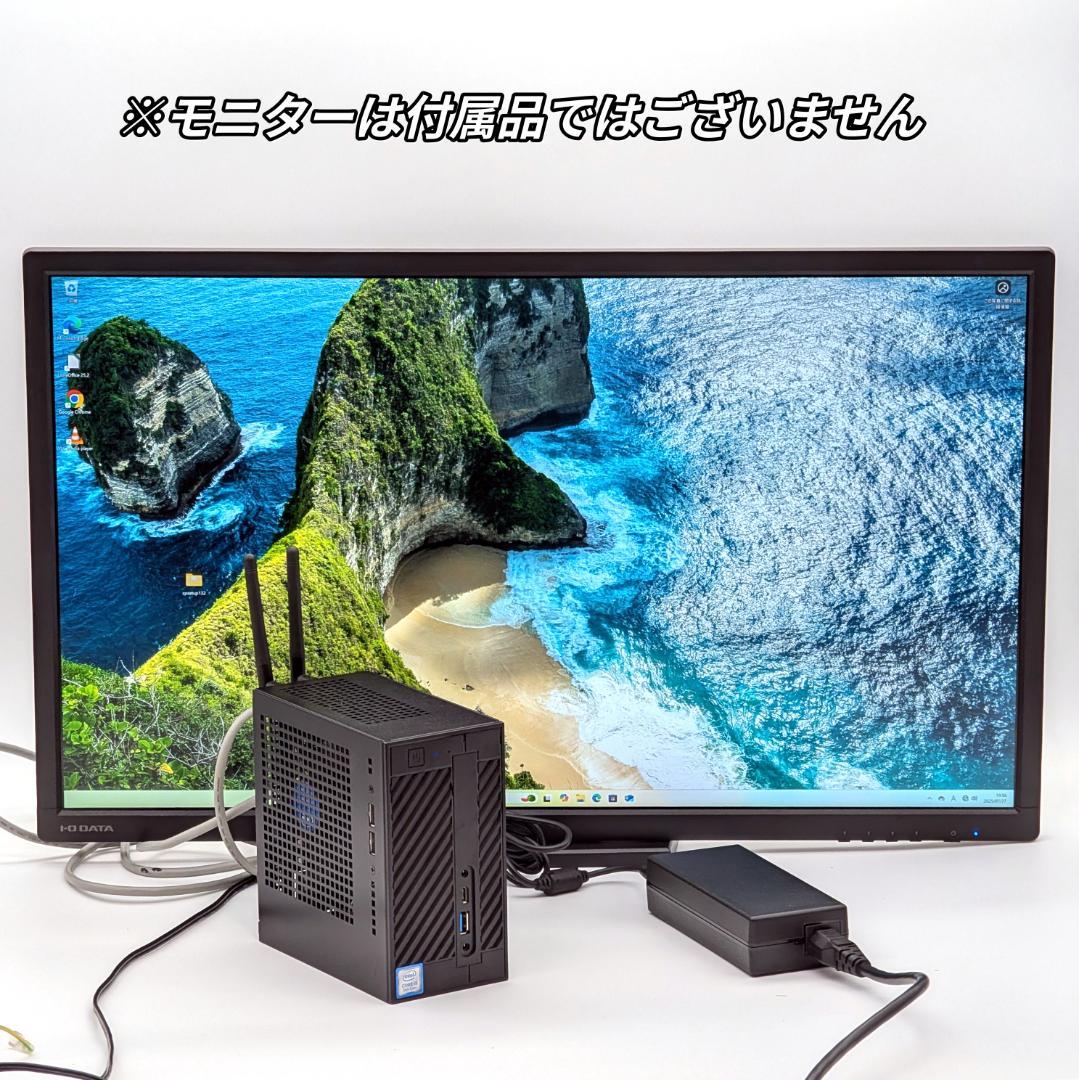 ASRock DeskMini 310 第9世代i5＆SSD搭載ミニPC