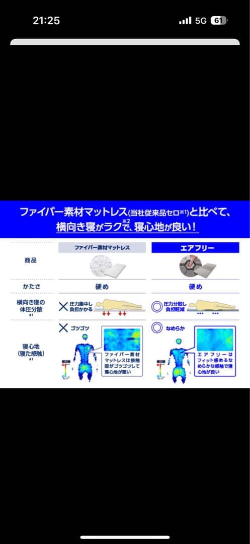 トゥルースリーパーエアフリー マットレスシングル